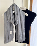 Waffle Texture Cotton Scarf Shawl