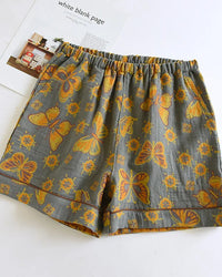 Cotton Printed Lounge Shorts