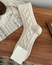 Wool Blend Casual Loose Socks