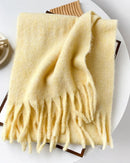 Longline Knitted Shawl Scarf