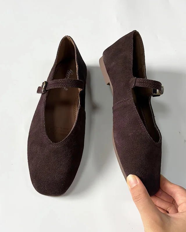 Stylish Low-Cut Lace-Up Round-Toe Flat Shoes