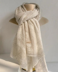 Classic Warm Knitted Printed Cashmere Shawl