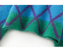 Geometry Round-Neck Knitted Sweater