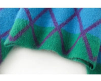 Geometry Round-Neck Knitted Sweater