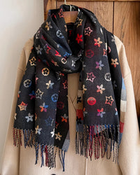 Printed Oversized Shawl Wrap Scarf