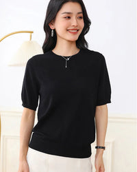 Everyday Cotton O-Neck Knit Tee