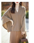 Solid Color Oversized Wool Pashmina Shawl