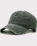 Washed-Cotton Adjustable Baseball Cap