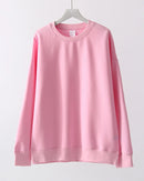 Loose-Fit Pure Cotton Pullover Sweatshirt