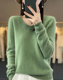 Extrafine Merino Wool V-Neck Sweater