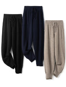 Mid Rise Merino Wool Joggers