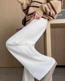 Women's Relaxed Knit Wide Leg Pants