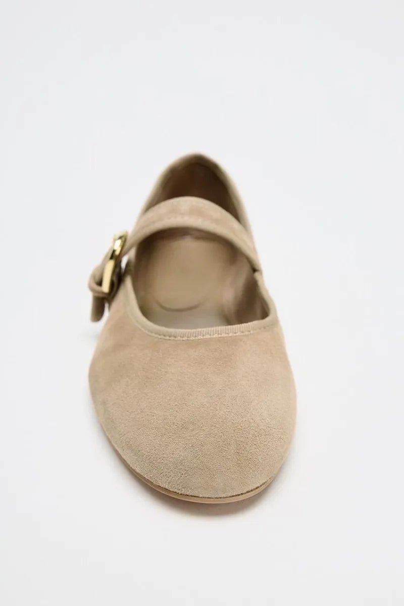 Luxurious Suede Ballet Flats