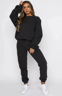 Thicken Sweatshirt & Pants Set