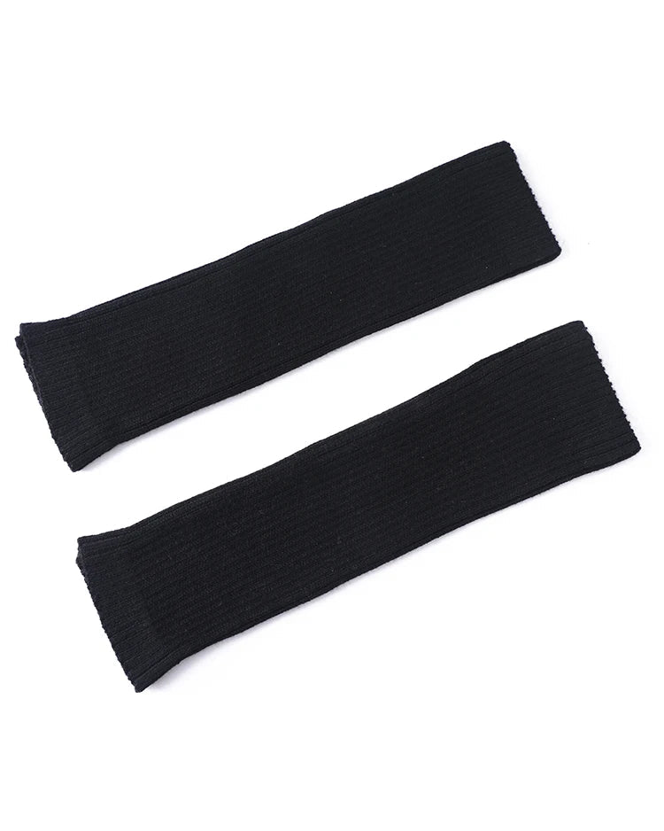 Ribbed Wool-Blend Calf Warmers