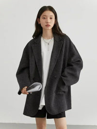 Retro Double-sided Woolen Coats
