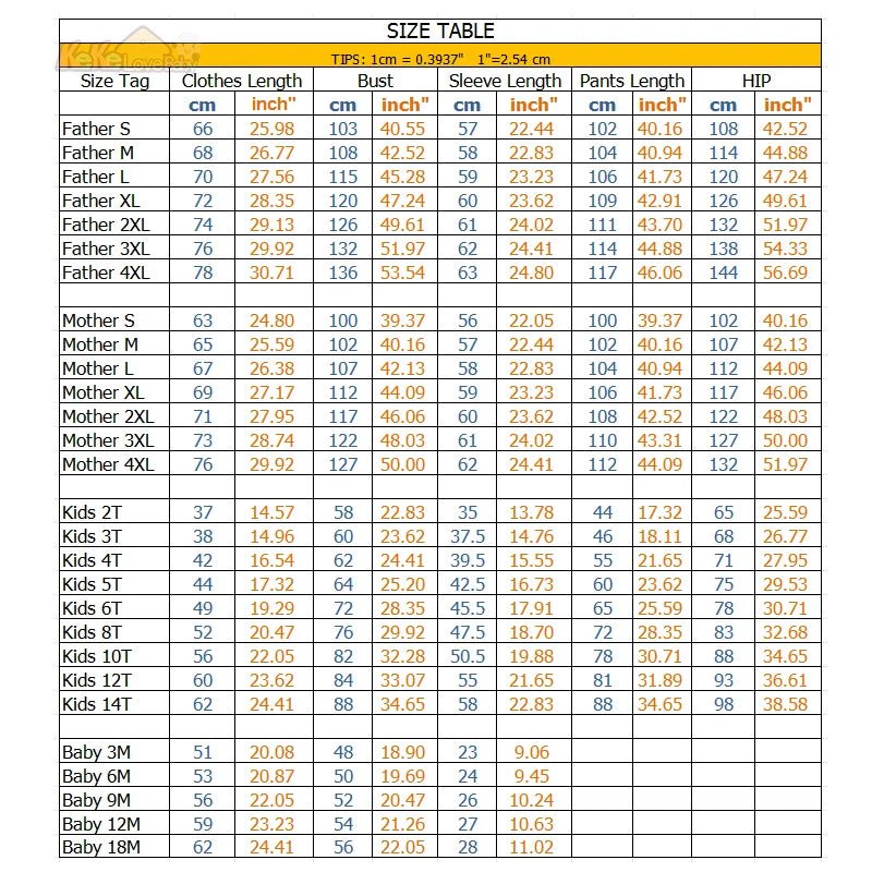 2024 Christmas Family Pajamas Set