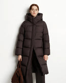 Women's Long Hooded Down Jacket