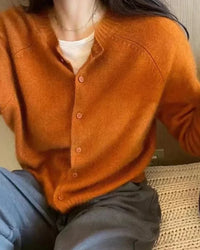 Women’s Cashmere Button Front Cardigan
