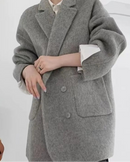 Women Double Sided Wool Coat