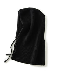 Pure Cashmere Knitted Fashion Scarf And Hat