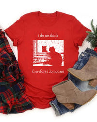 Fun Cat Print T-Shirt