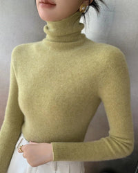 Cashmere Turtleneck Slim-Fit Pullover Sweater