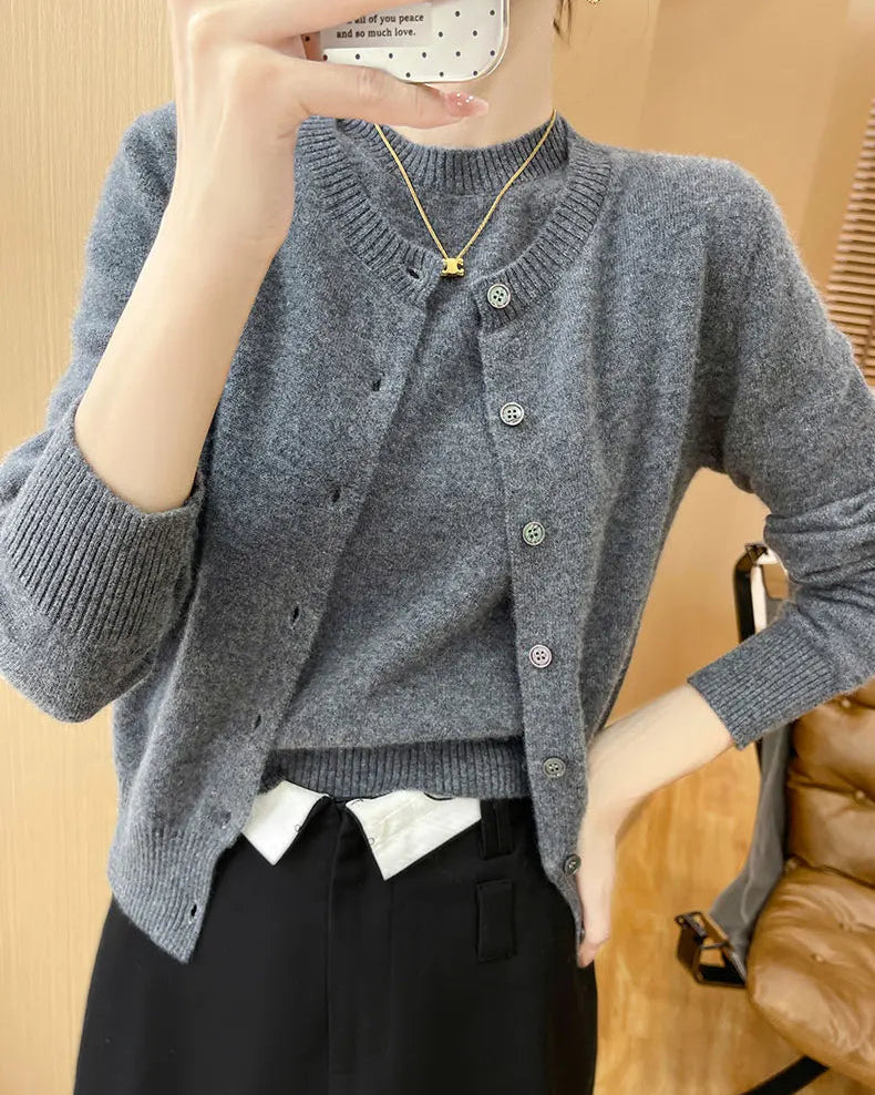 Wool Knit Twinset