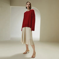 Ultrafine Merino Wool Crewneck Sweater