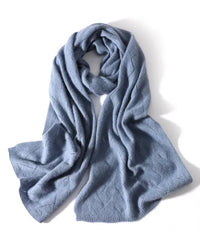 Refined Wool Openwork Pashmina