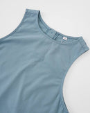 Stylish Round Neck Sleeveless Mini Dress