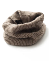 Cashmere Knitted Ring Scarf