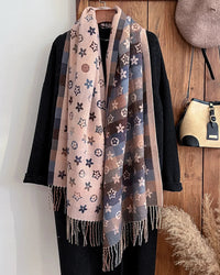 Printed Oversized Shawl Wrap Scarf