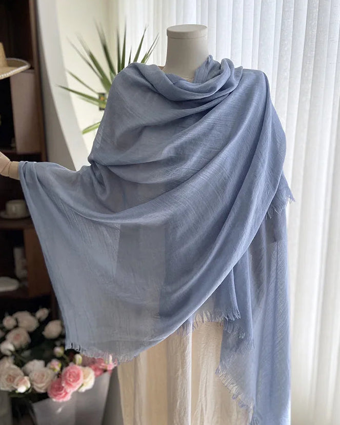 Lightweight Gauze Scarf Shawl