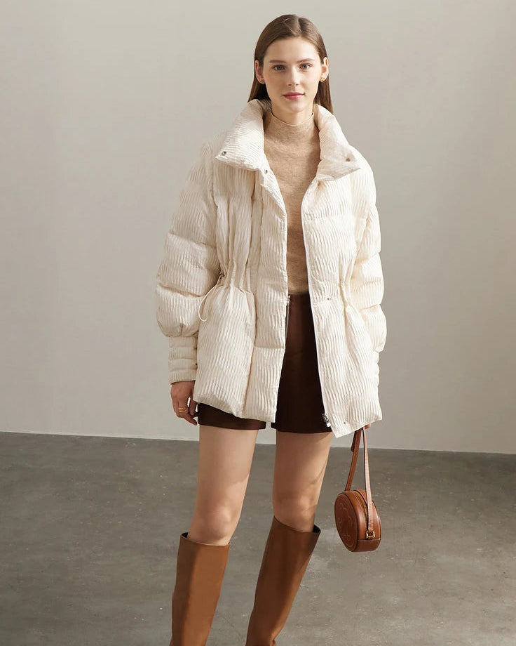 Minimalist Duck Down Puffer Coat