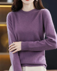 Merino Wool Round Neck Sweater