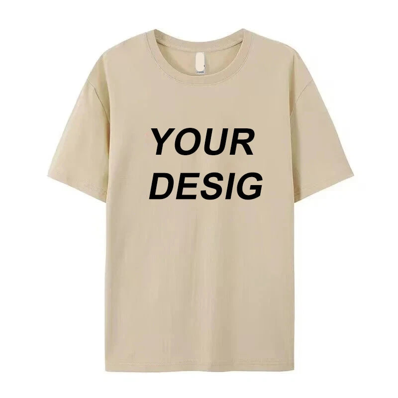 Custom Printed Pure Cotton T-Shirt