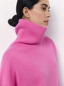 Turtleneck Oversized Knitted Pullover