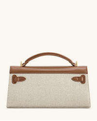 Luxury Crocodile-Print Handbag