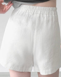 Casual Loose High-Waisted Skirt-Style Shorts