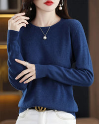 Merino Wool Round Neck Sweater