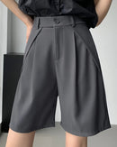 High-Waist Loose Casual Shorts
