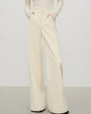 Retro Loose Fitting Straight Leg Casual Trousers