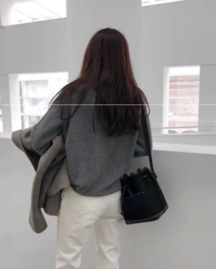 Cashmere Loose V-Neck Sweater