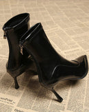 Fashion Party Pointed-Toe High-Heeled Ankle Boots