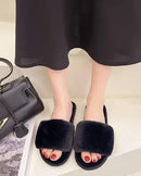 Fuzzy House Slippers