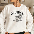 Schrute Farms Long Sleeve Pullover Sweatshirt