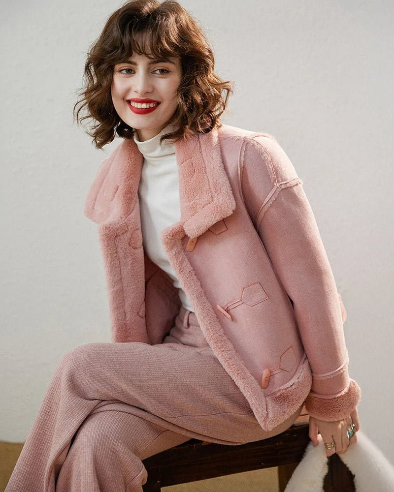 Plus Velvet Thickened Short Jacket