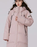 Longline Hooded Duck Down Coat