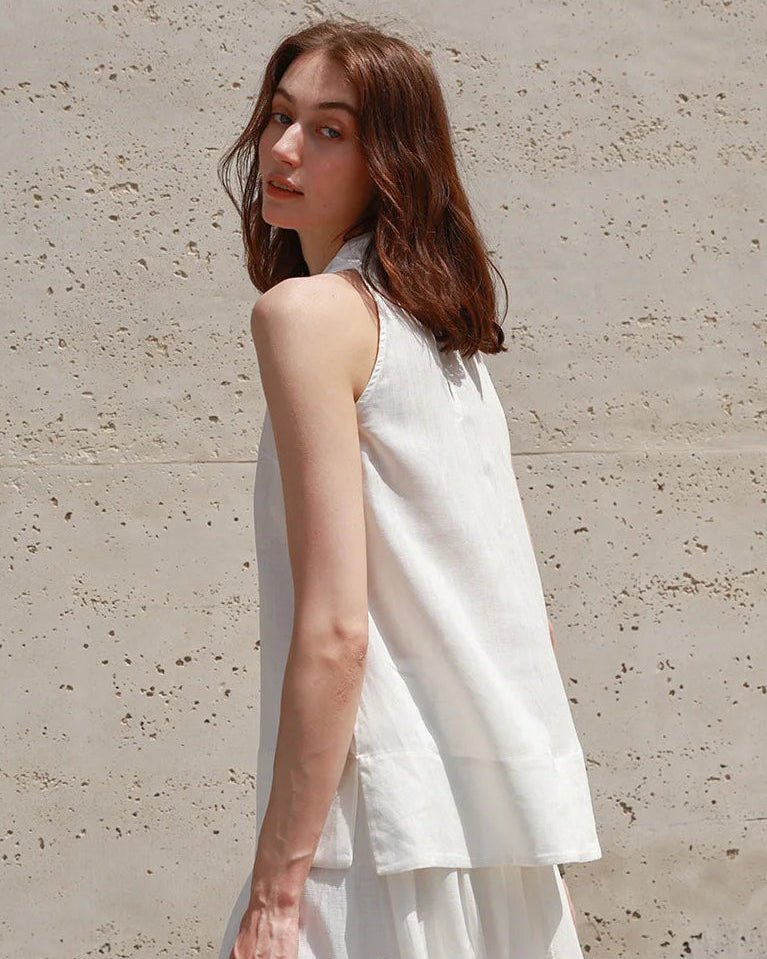 Stylish V-Neck Sleeveless Loose Camisole